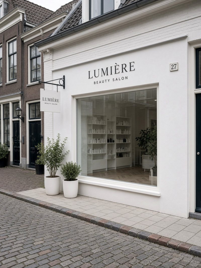 Gevel in de Alkmaarse binnenstad